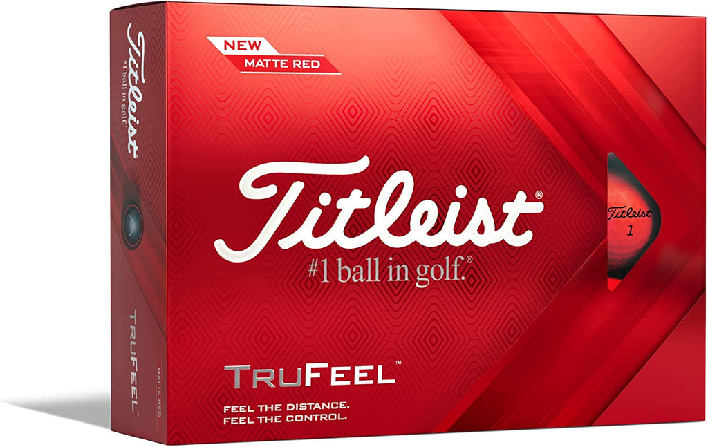 Pelota Titleist Trufeel Red