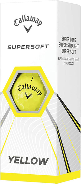 Pelota Callaway Supersoft Yellow