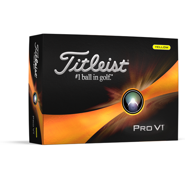 Pelota Titleist Pro V1 Yellow 23