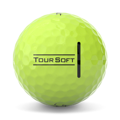 Pelota Titleist New Tour Soft Yellow 2022