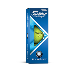 Pelota Titleist New Tour Soft Yellow 2022