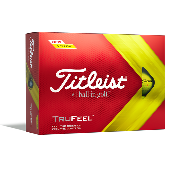 Pelota Titleist Trufeel Yellow