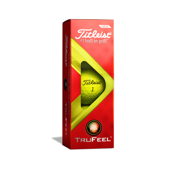 Pelota Titleist Trufeel Yellow