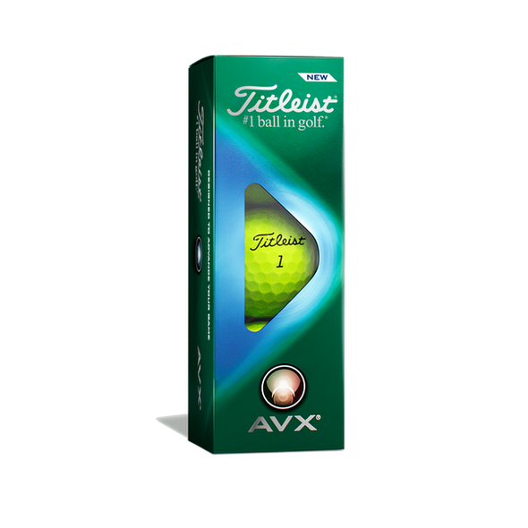 Pelota Titleist AVX Yellow