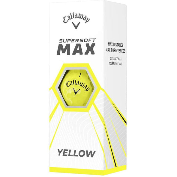 Pelota Callaway Supersoft Max Yellow