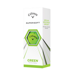 Pelota Callaway Supersoft Matte Green