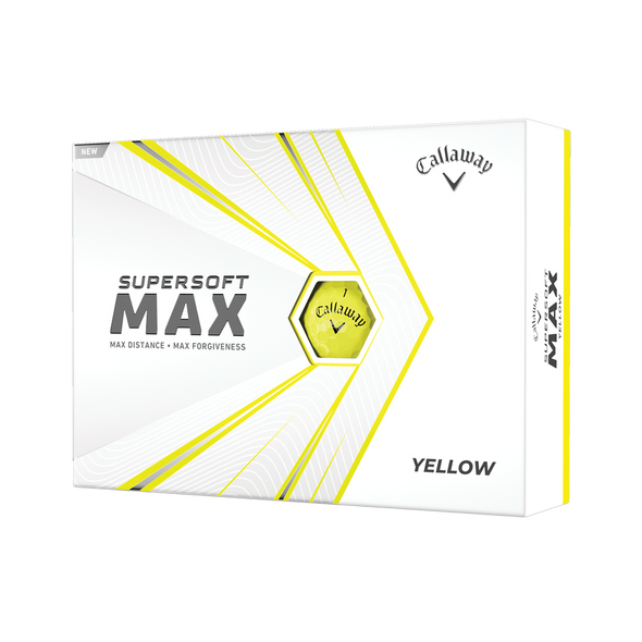 Pelota Callaway Supersoft Max Yellow