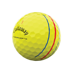 Pelota Callaway Chrome Soft Triple Track Yellow