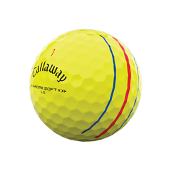 Pelota Callaway Chrome Soft X LS Triple Track  Yellow