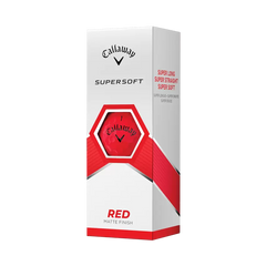 Pelota Callaway Supersoft Matte 23 Red